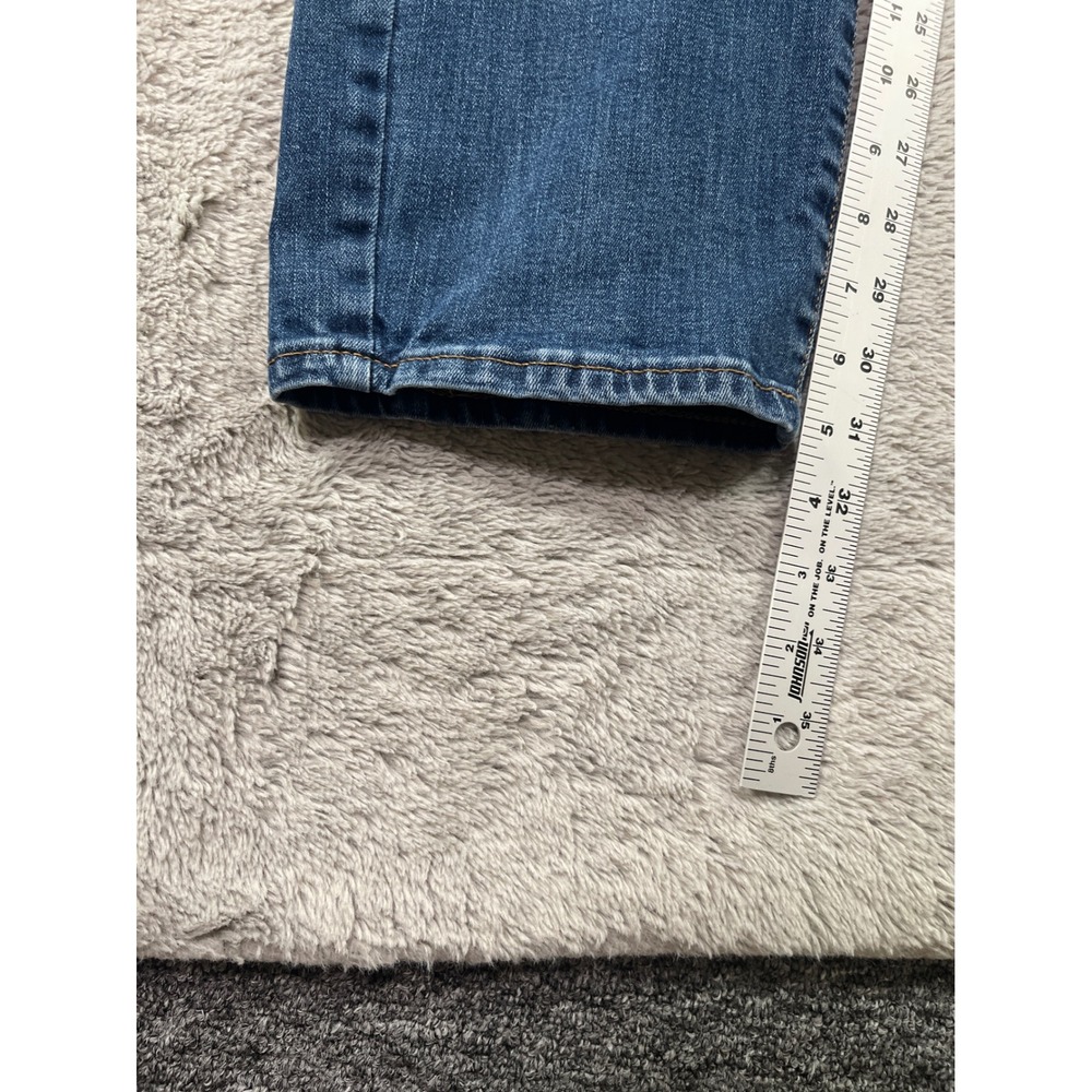 Lucky Brand 410 Athletic Straight Leg Jeans Mens W38xL31 Blue Denim Casual Chore - Picture 6 of 8